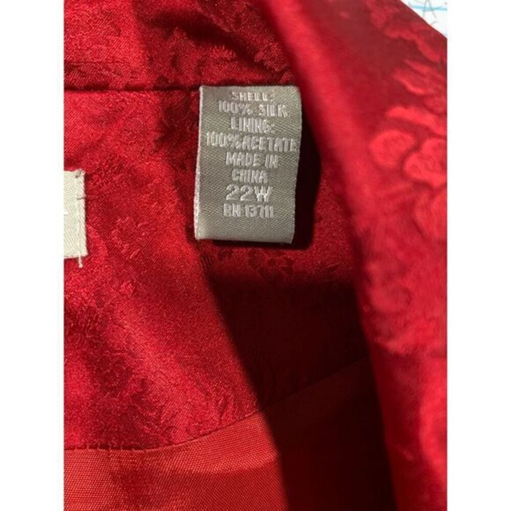 Kate Hill Red Blouse - Picture 8 of 9